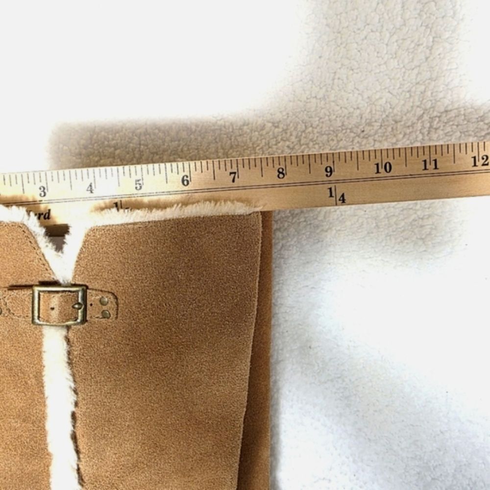 Bjorndal Allison Camel Tan Suede Knee-High Boots Size 11 - Picture 7 of 17
